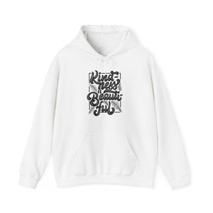 Mantra Hoodie: Kindness is Beautiful by IANW Podcast