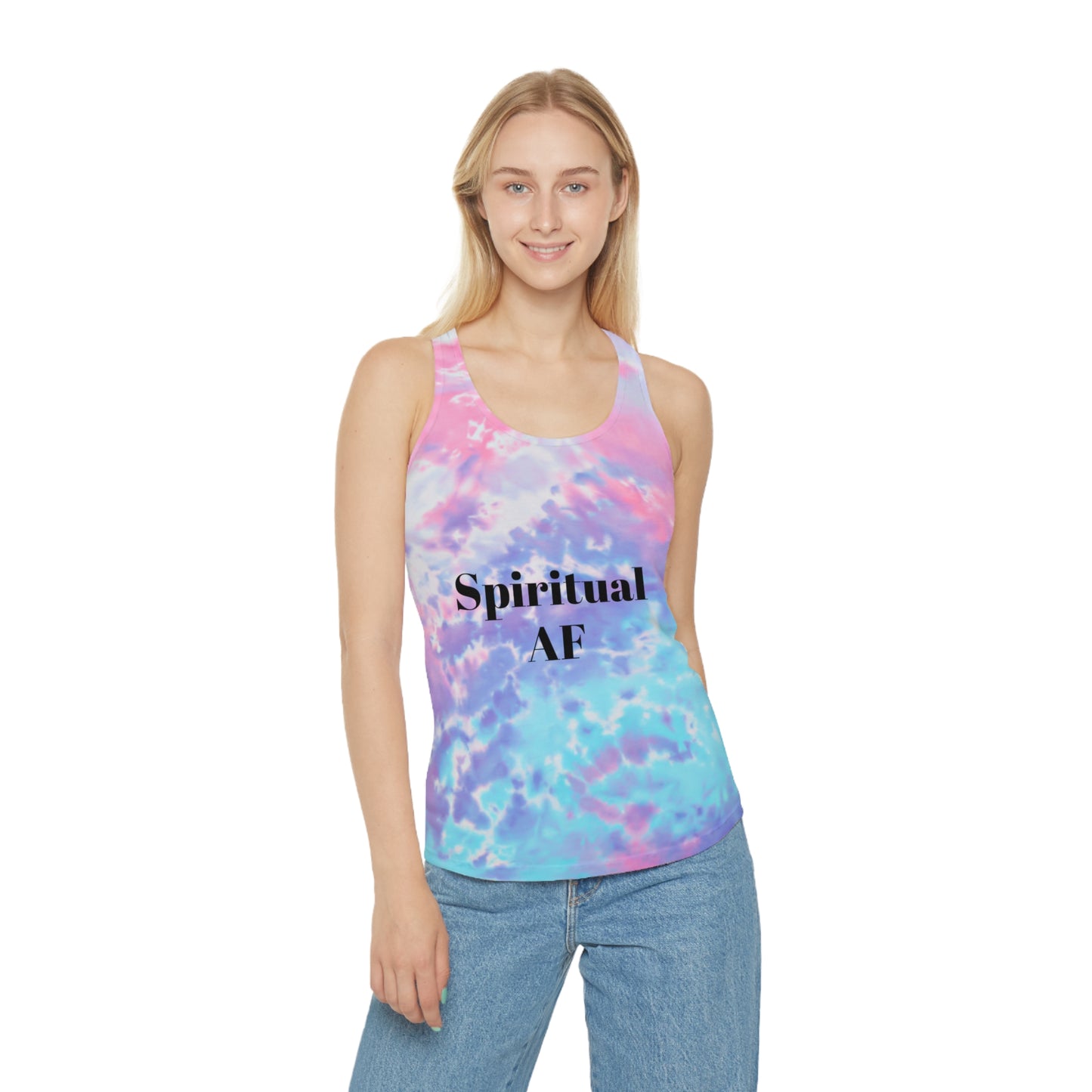 Spiritual AF Yoga Tank by IANW Podcast